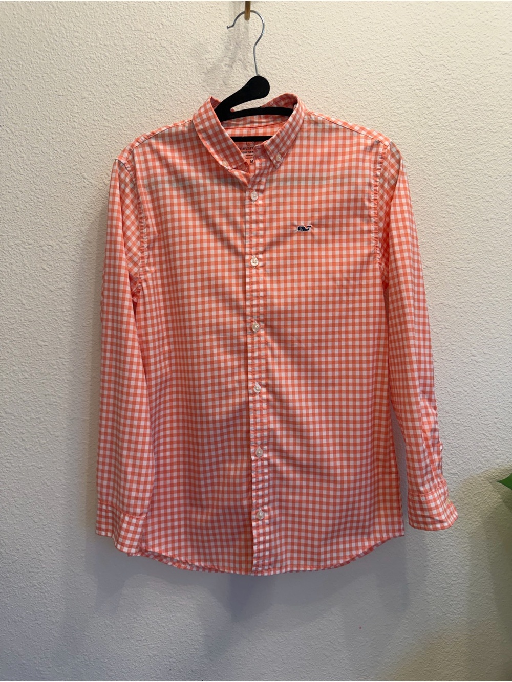 Vineyard Vines Performance Whale Shirt button-down | Boys Medium 12-14